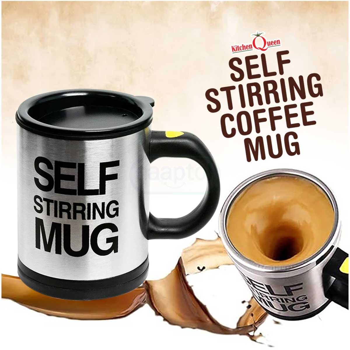 Self Stirring Coffee Mug