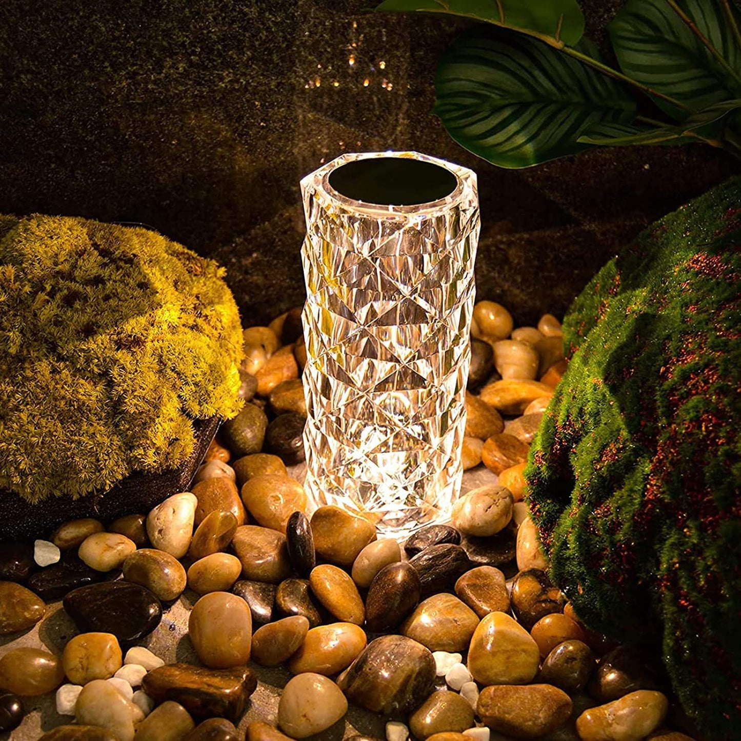 Table Crystal Lamp