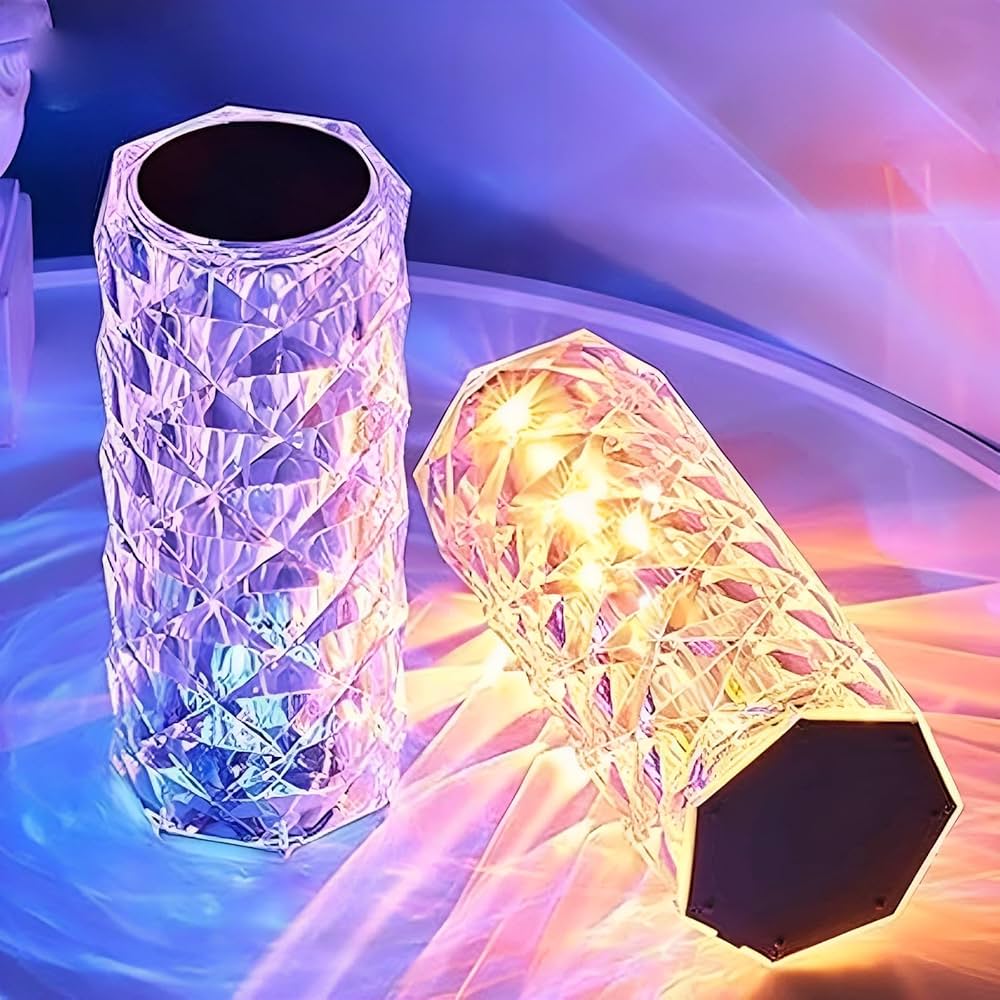 Table Crystal Lamp