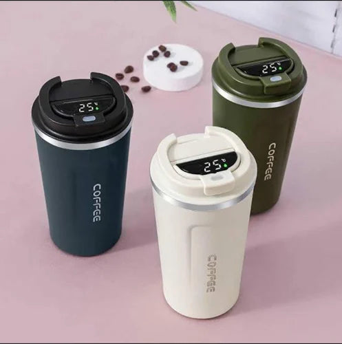Temperature coffee mug
